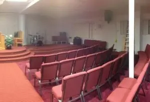 During platform renovation