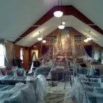 Prep for custom lighting installation