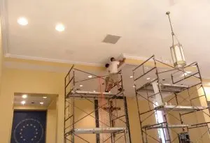 new-lights-crown-moldings-in-progress-photo