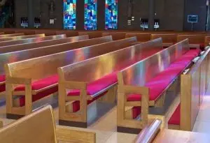 After - Pew Refurbishment