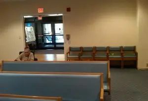 Before chairs were reupholstered