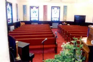 After - Shot of Pews