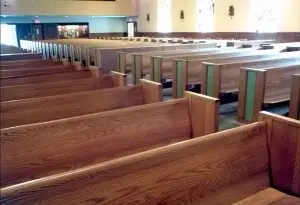 After - Pew Refurbishment