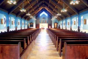 After - Front view of church