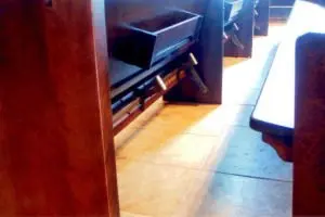 A view of the new floors