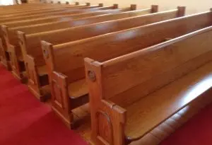 After - Pew Refurbishment