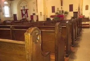 Refinished Pews