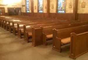 New Pew Cushions & Kneelers