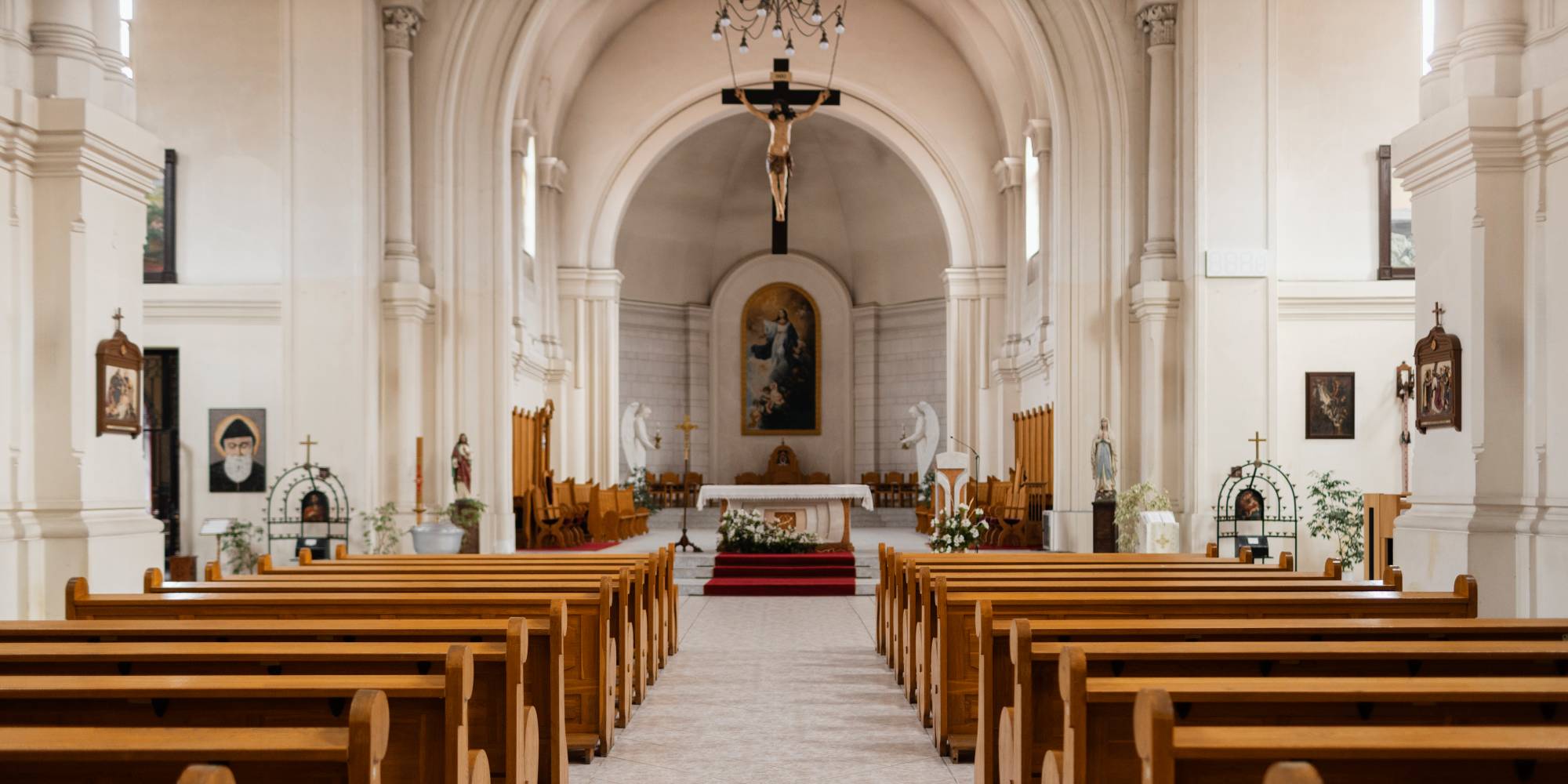 historical church interior 