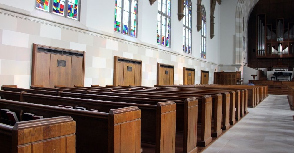 church pews