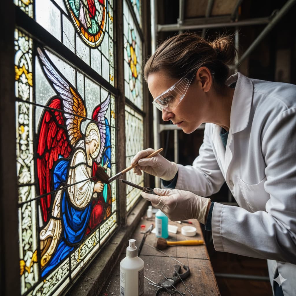 Professional Restoration Is Essential for Church Stained Glass