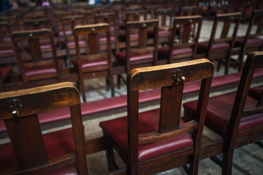 red wood chapel chairs