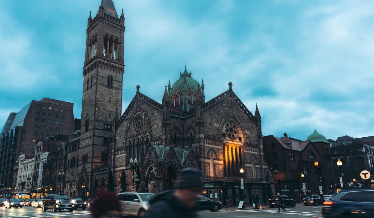 historic Old South Church in Boston