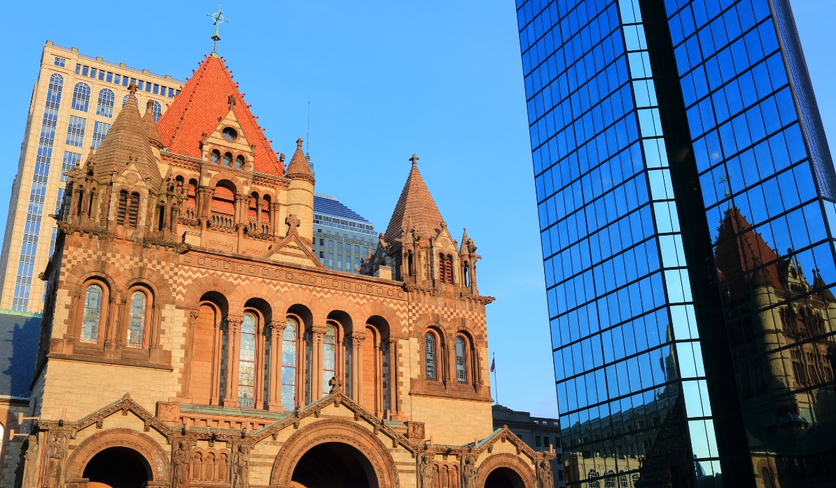 Romanesque architecture of Trinity Church Boston